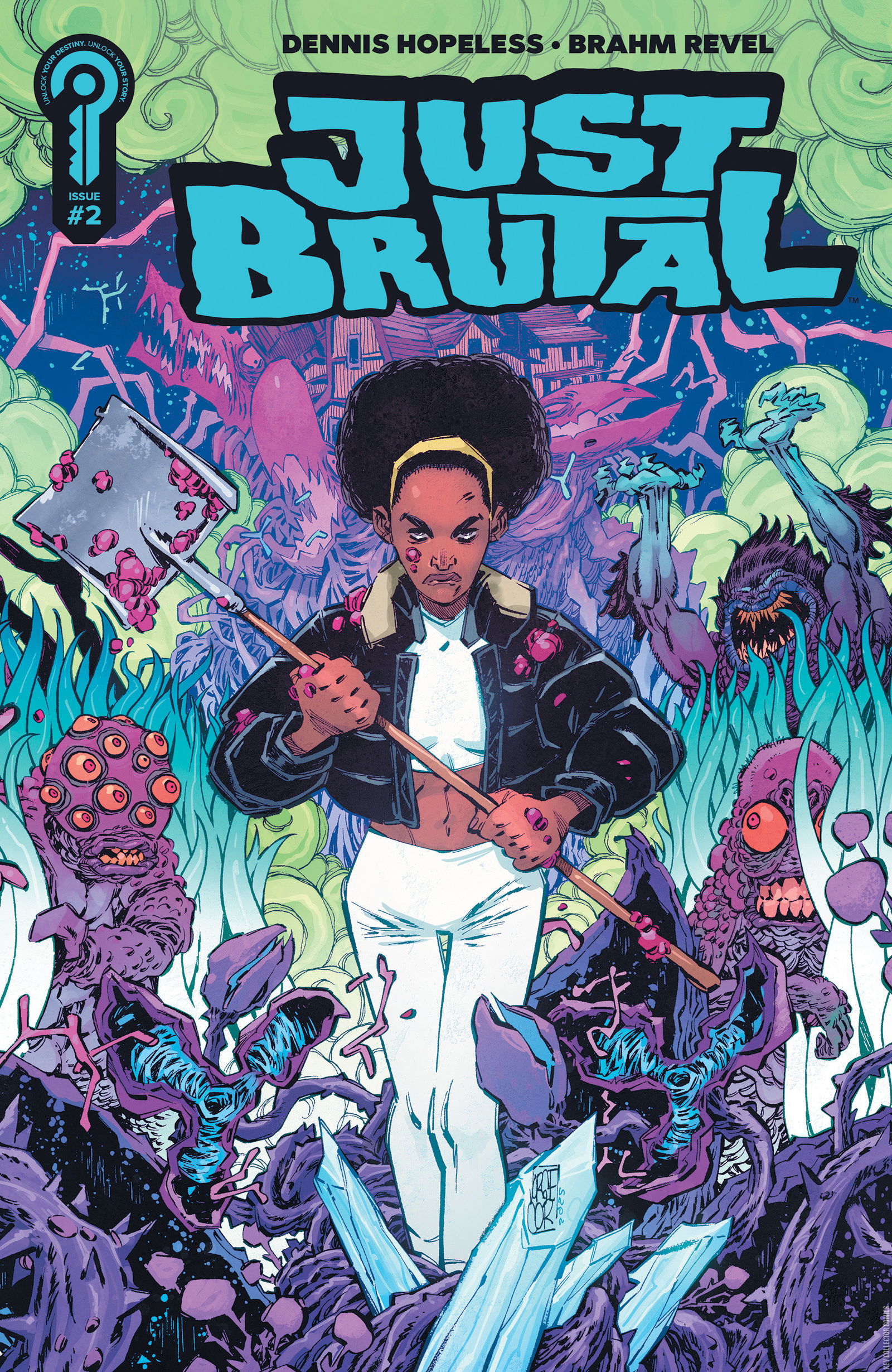 Variant Cover for Just Brutal #2