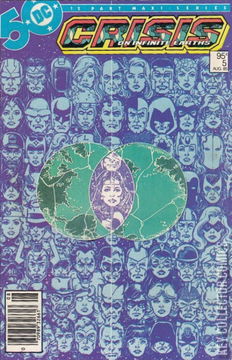 Variant Cover for Crisis on Infinite Earths #5