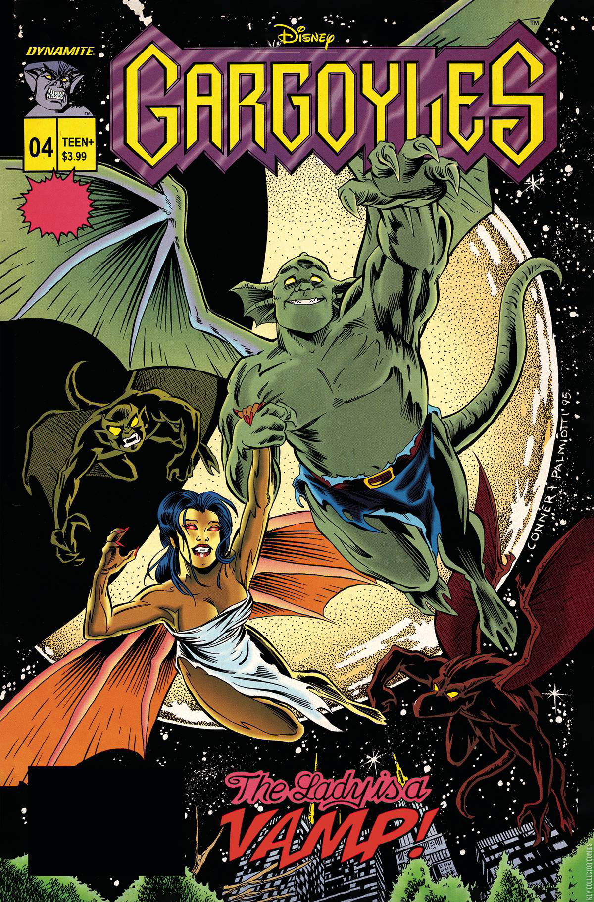 Cover art for Gargoyles #4 