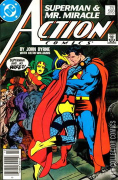 Variant Cover for Action Comics #593