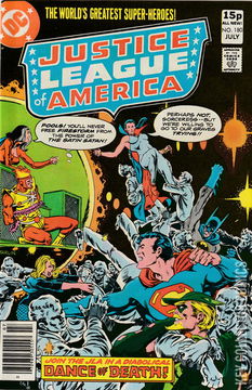 Variant Cover for Justice League of America #180