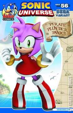 Variant Cover for Sonic Universe #56