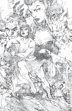 Variant Cover for Wonder Woman #750