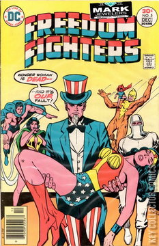 Variant Cover for Freedom Fighters #5