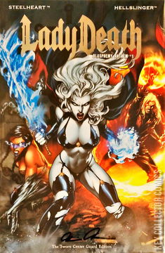 Variant Cover for Lady Death: Blasphemy Anthem #1