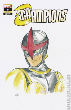 Variant Cover for Champions #8