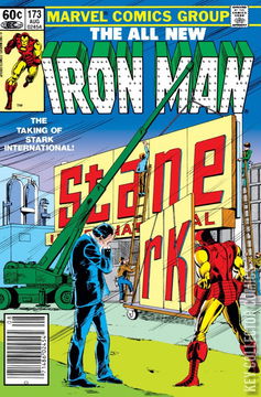 Variant Cover for Iron Man #173