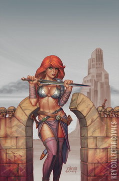Variant Cover for Red Sonja: Empire of the Damned #3