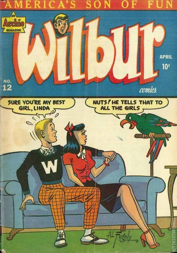 Cover art for Wilbur Comics #12