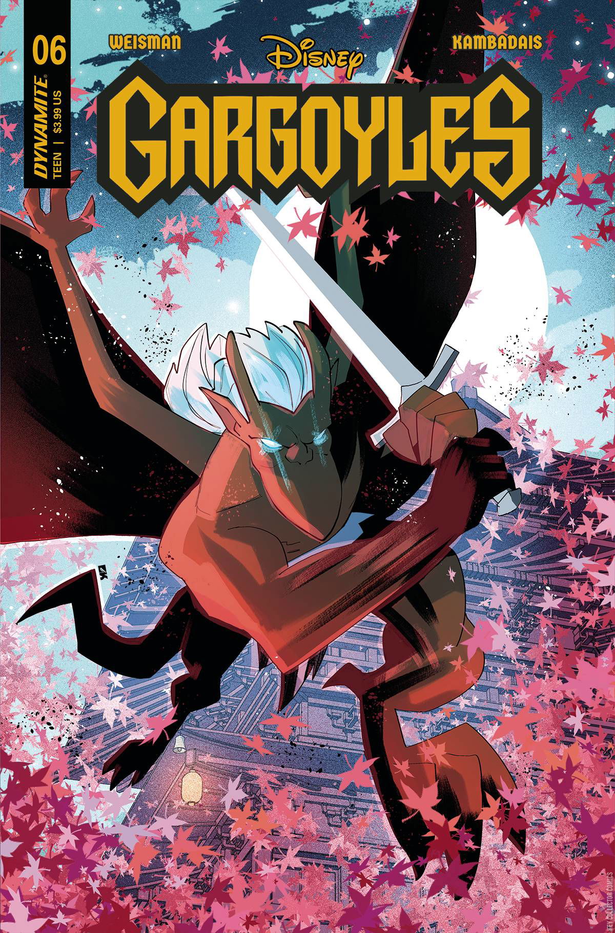 Cover art for Gargoyles #6 