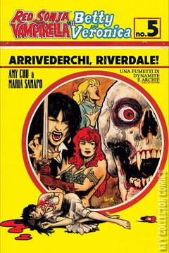 Variant Cover for Red Sonja and Vampirella Meet Betty and Veronica #5