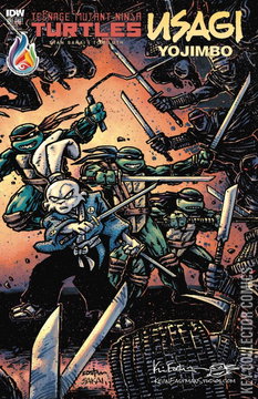 Variant Cover for Teenage Mutant Ninja Turtles / Usagi Yojimbo #1