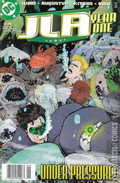 Variant Cover for JLA: Year One #9