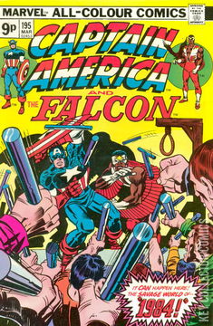 Variant Cover for Captain America #195