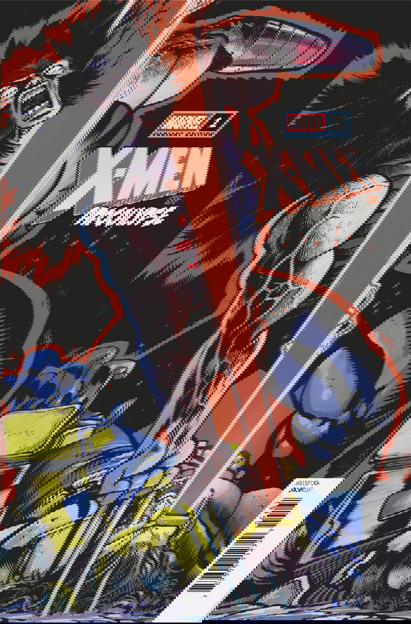 Variant Cover for X-Men of Apocalypse #1