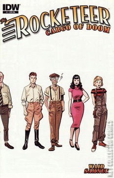 Variant Cover for The Rocketeer: Cargo of Doom #1