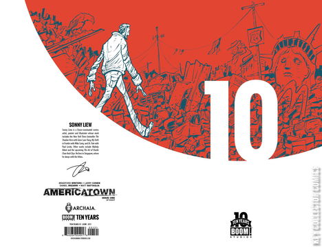 Variant Cover for Americatown #1