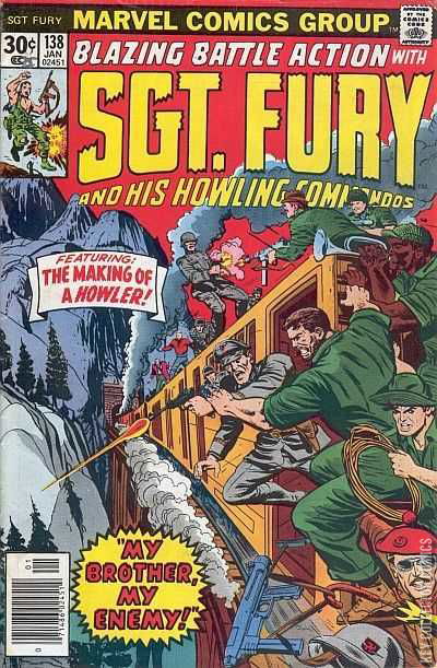 Cover art for Sgt. Fury and His Howling Commandos #138