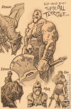 Variant Cover for They're All Terrible #4