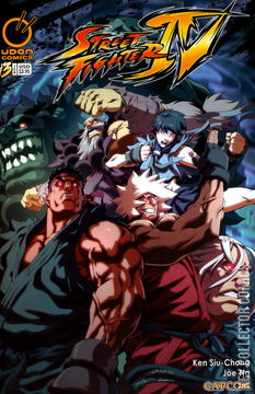 Variant Cover for Street Fighter IV #3