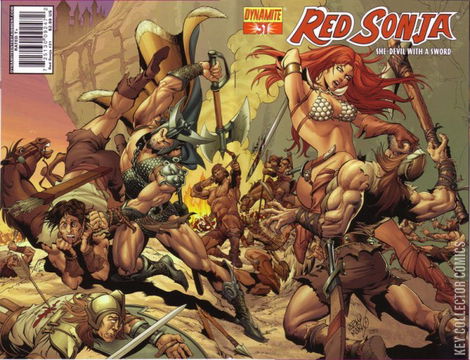Variant Cover for Red Sonja #31