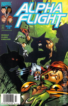 Variant Cover for Alpha Flight #8