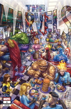 Variant Cover for Marvels, The #1