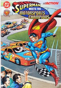 Superman Meets the Motorsports Champions