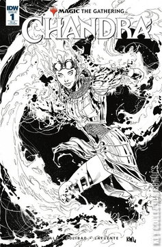 Variant Cover for Magic the Gathering: Chandra #1