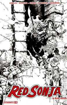 Variant Cover for Red Sonja #12