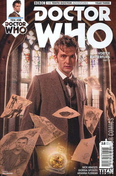 Variant Cover for Doctor Who: The Tenth Doctor - Year Three #8