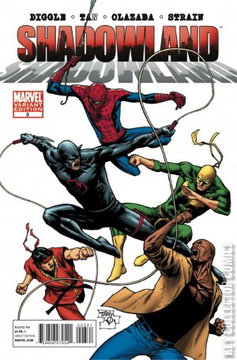 Variant Cover for Shadowland #3