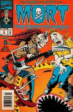 Variant Cover for Mort the Dead Teenager #2