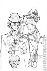 Variant Cover for Red Sonja: Death and the Devil #1