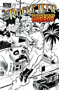 Variant Cover for The Rocketeer: Hollywood Horror #1