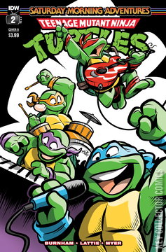 Variant Cover for Teenage Mutant Ninja Turtles: Saturday Morning Adventures #2