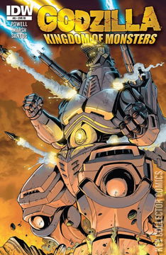 Variant Cover for Godzilla Kingdom of Monsters #8