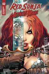 Variant Cover for Red Sonja Attacks Mars #2