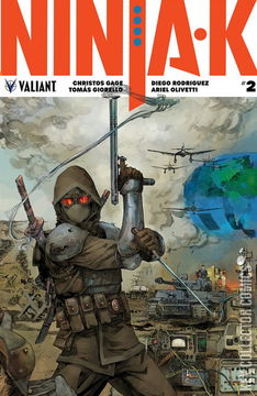 Variant Cover for Ninja-K #2