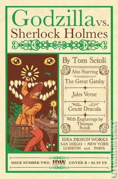 Variant Cover for Godzilla: Monsterpiece Theatre #2