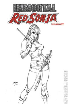 Variant Cover for Immortal Red Sonja #8