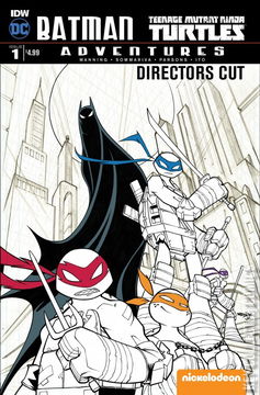 Variant Cover for Batman / Teenage Mutant Ninja Turtles Adventures #1