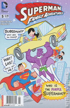 Variant Cover for Superman Family Adventures #5