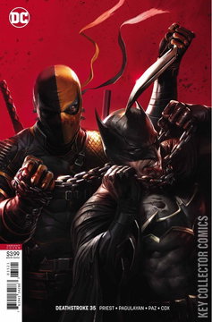 Variant Cover for Deathstroke #35