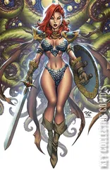 Variant Cover for Red Sonja #3