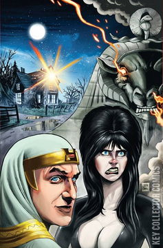 Variant Cover for Elvira Meets Vincent Price #2