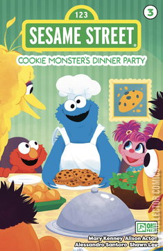 Variant Cover for Sesame Street #3