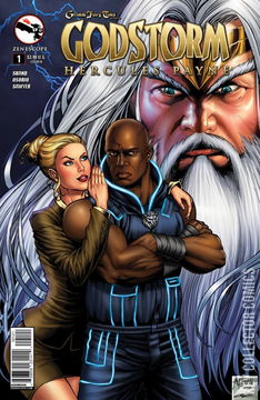 Variant Cover for Grimm Fairy Tales Presents: Godstorm - Hercules Payne #1