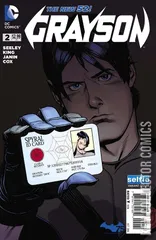 Variant Cover for Grayson #2
