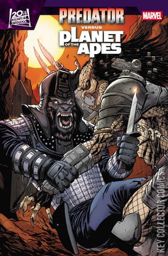 Variant Cover for Predator vs the Planet of the Apes #1